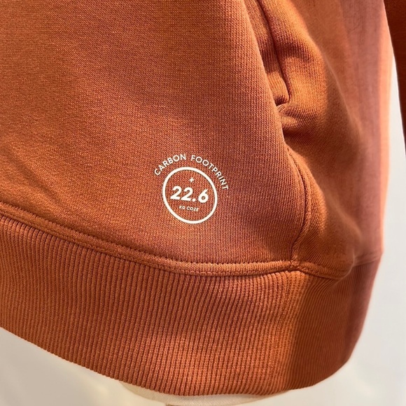 Allbirds Women’s The R&R Hoodie Hooded Sweatshirt Terracotta Orange XS NWT - Picture 3 of 8